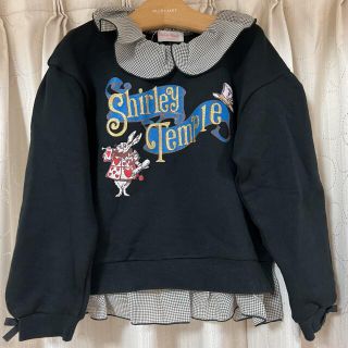 シャーリーテンプル(Shirley Temple)のお値下げしました！新品未使用　シャーリーテンプルフリルリボントレーナー140(Tシャツ/カットソー)