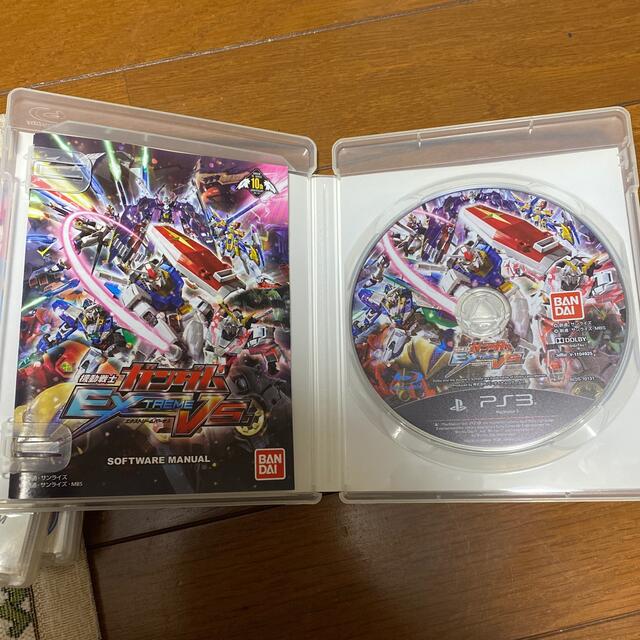 BANDAI(バンダイ)の機動戦士ガンダム エクストリームバーサス PS3 エンタメ/ホビーのゲームソフト/ゲーム機本体(家庭用ゲームソフト)の商品写真