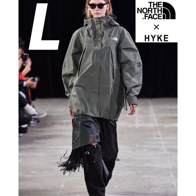 希少【L】新品未使用 未開封 HYKE×The North Face ジャケット レディースのジャケット/アウター(ナイロンジャケット)の商品写真