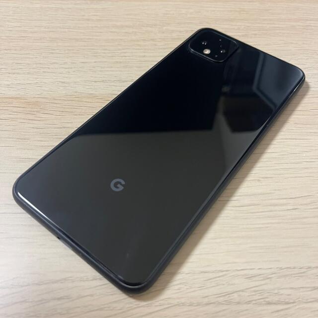 美品 Google Pixel4 XL Just black SIMフリースマートフォン本体