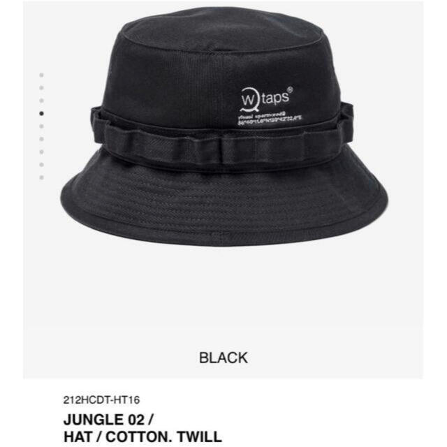 W)taps(ダブルタップス)のBLACK L 21AW WTAPS JUNGLE 02 / HAT / CO メンズの帽子(ハット)の商品写真