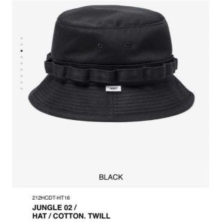 ダブルタップス(W)taps)のBLACK L 21AW WTAPS JUNGLE 02 / HAT / CO(ハット)