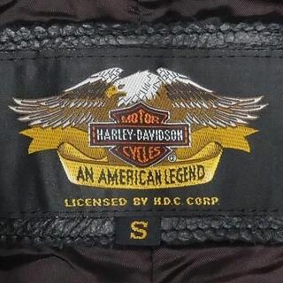 Harley Davidson   ハーレーダビッドソン レザーパンツ メンズ 黒 S