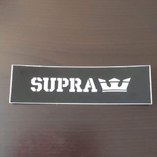 (縦3.5cm横12.8cm) SUPRA ステッカー