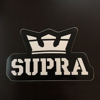 スープラ(SUPRA)の(縦9.2cm横15.3cm) SUPRA ステッカー(スケートボード)