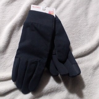 ユニクロ(UNIQLO)の【Lサイズ新品未使用】ヒートテック　ファンクショングローブ　手袋　ユニクロ　女性(手袋)