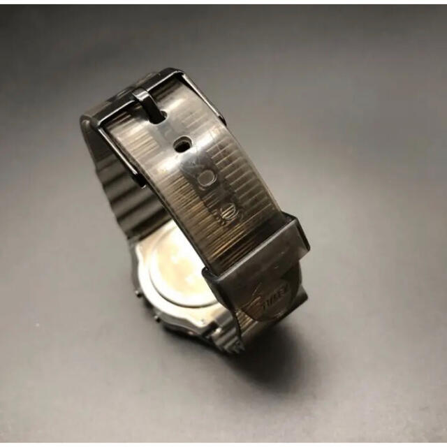 BEAMS(ビームス)の即決 TIMEX × BEAMS 腕時計 スケルトン ブラック メンズの時計(腕時計(デジタル))の商品写真