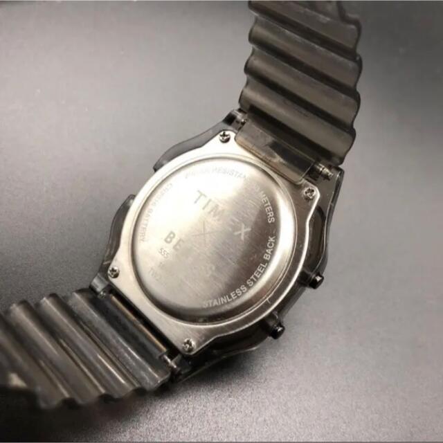 BEAMS(ビームス)の即決 TIMEX × BEAMS 腕時計 スケルトン ブラック メンズの時計(腕時計(デジタル))の商品写真