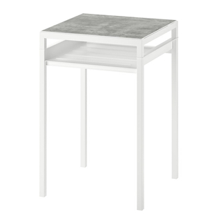 イケア(IKEA)のサイドテーブル　未開封　ホワイト　NYBODA ニーボーダ　IKEA(コーヒーテーブル/サイドテーブル)