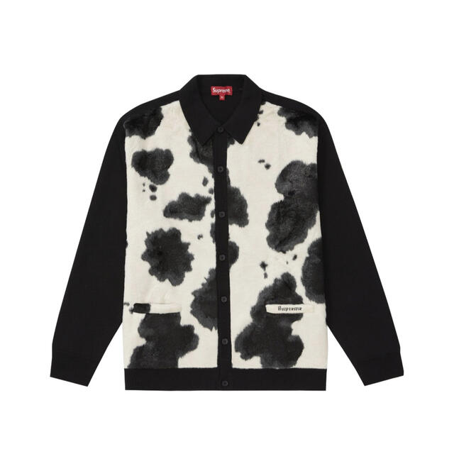 Supreme(シュプリーム)の最終値下げ！ モーガン蔵人Supreme Cow Print Cardigan メンズのトップス(カーディガン)の商品写真