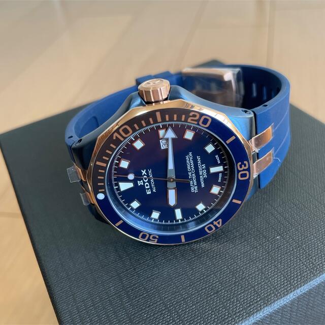 EDOX - エドックスデルフィンダイバー デイト80110-357BURCA EDOX - エドックスデルフィンダイバー デイト80110-357BURCA