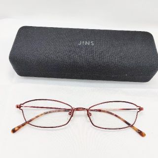 ジンズ(JINS)のJINS ジンズ 軽い メガネ 度あり ブルーライトカット30% ケース付き(サングラス/メガネ)