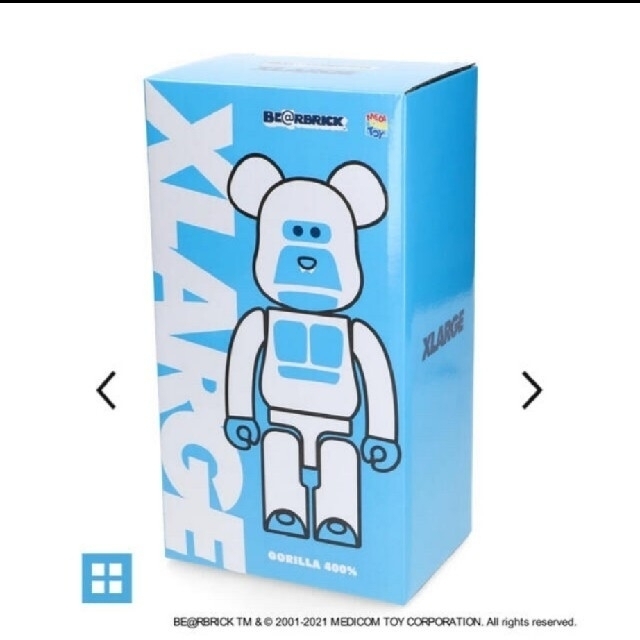 BE@RBRICK XLARGE LITTLE FRIEND WHITE 400