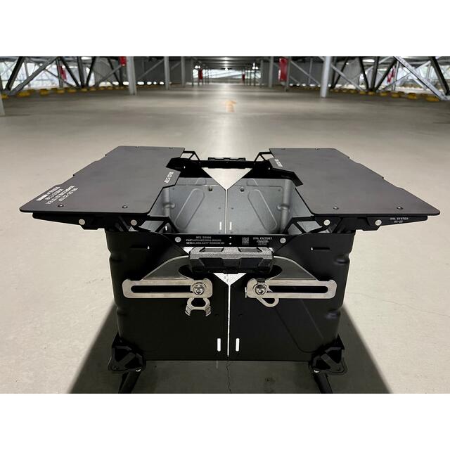 OMA.SC-25TOP BLACK シェルフコンテナ ウイングトップ 天板 OMA.SC-25TOP BLACK シェルフコンテナ ウイングトップ 天板