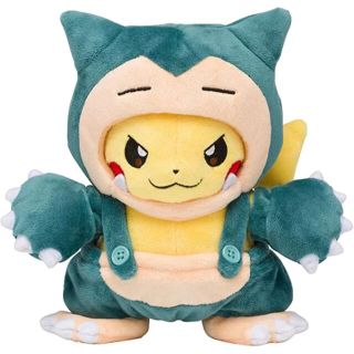 ポケモン(ポケモン)のポケモンセンターオリジナル ぬいぐるみ カビゴンマニアなピカチュウ(ぬいぐるみ)