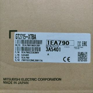 ミツビシデンキ(三菱電機)の【新品】三菱GOT GT2715-XTBA(PC周辺機器)