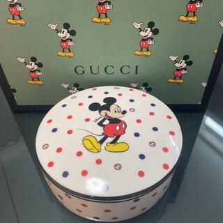 グッチ(Gucci)のGUCCI ディズニー　ミッキーマウス　アクセサリーボックス　ガラス皿(小物入れ)