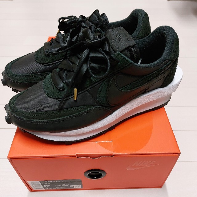 NIKE x Sacai LDV Waffle 24.5cm ブラック黒正規品