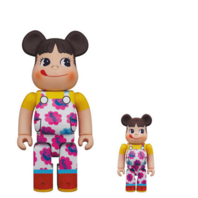 BE@RBRICK ペコちゃん ミルキー 70周年デザイン100%&400% フィギュア BE@RBRICK ペコちゃん ミルキー 70周年デザイン100%&400% フィギュア