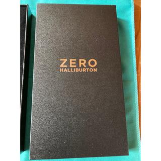 ゼロハリバートン(ZERO HALLIBURTON)のiPhone 12 mini ゼロハリバートンケース美品(iPhoneケース)