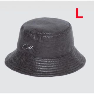 サンダイメジェイソウルブラザーズ(三代目 J Soul Brothers)のCDL FAUX LEATHER HAT BLACK Lサイズ(ハット)