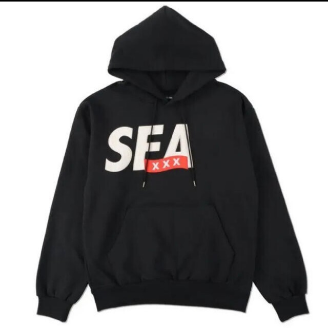 SEA(シー)のwind and sea god selection hoodie Lサイズ メンズのトップス(パーカー)の商品写真