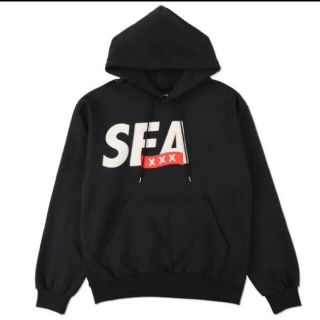 シー(SEA)のwind and sea god selection hoodie Lサイズ(パーカー)