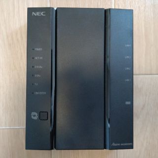 エヌイーシー(NEC)のNEC Aterm Wi-Fiホームルータ PA-WG2600HP3(PC周辺機器)