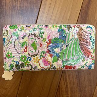 ツモリチサト(TSUMORI CHISATO)のツモリチサト CARRY 長財布 フラワー 女の子 猫(財布)