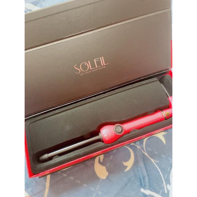 SOLEIL(ソレイユ)のSOLEIL curling iron スマホ/家電/カメラの美容/健康(ヘアアイロン)の商品写真