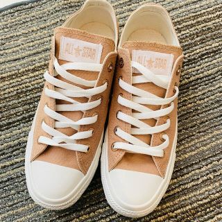 コンバース(CONVERSE)の美品　コンバース　オールスター　キャメル(スニーカー)