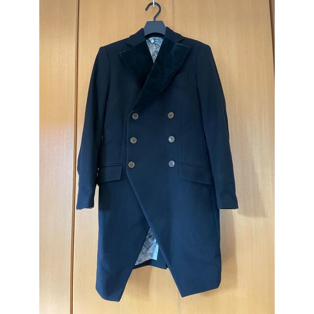 Vivienne Westwood MAN】ダブルチェスターコート ブラック Vivienne Westwood MAN】ダブルチェスターコート ブラック
