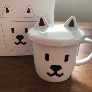 ソフトバンク(Softbank)のお父さんフタ付きマグカップ(非売品)(ノベルティグッズ)