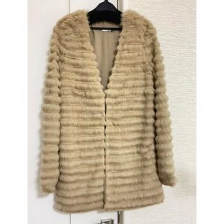 LE CIEL BLEU - ルシェルブルー ファーコート 40の通販 by risa's shop ...