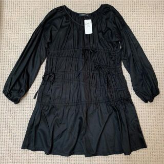 コム デ ギャルソン(COMME des GARCONS) リボン ひざ丈ワンピース