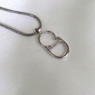 Christian Dior クリスチャン・ディオール ネックレス CDロゴ 縦ロゴ