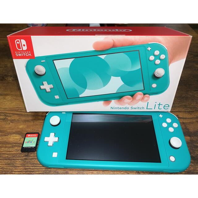Nintendo Switch - 「Nintendo Switch  Lite ターコイズ」どうぶつの森