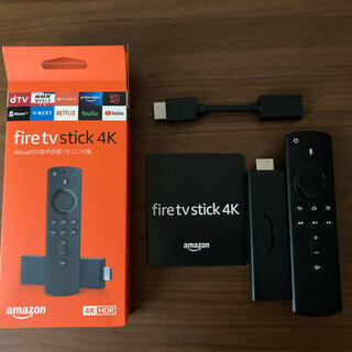 Amazon fire TV stick 4K 付属品全てあり(映像用ケーブル)