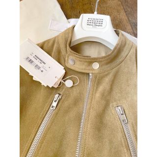 マルタンマルジェラ(Maison Martin Margiela)のオマケ付き　レアカラー　19Awマルジェラ　八の字ライダース5ZIPライダース(ライダースジャケット)