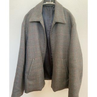 オーラリー(AURALEE)のAURALEE DOUBLE FACE CHECK ZIP BLOUSON 4(ブルゾン)