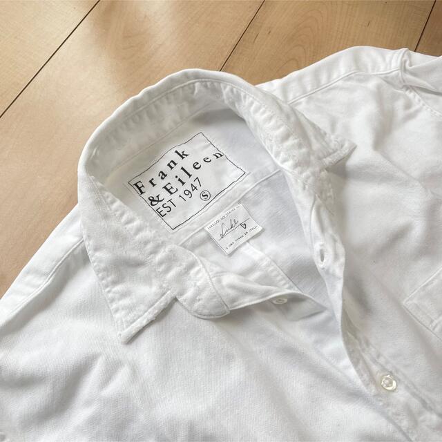 Frank&Eileen フランクアンドアイリーン ダメージ&シワ加工シャツ 売上