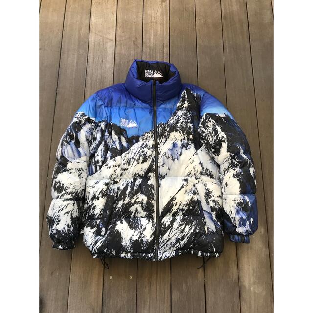 90Material限定　ファーストダウン　first down 雪山　元ネタsupreme