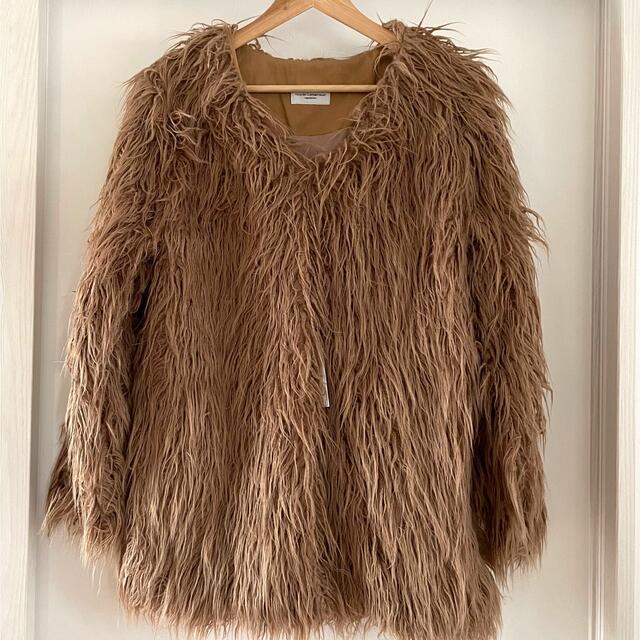 room306 CONTEMPORARY(ルームサンマルロクコンテンポラリー)のroom306 CONTEMPORARY Lady Midi Fur Coat レディースのジャケット/アウター(毛皮/ファーコート)の商品写真