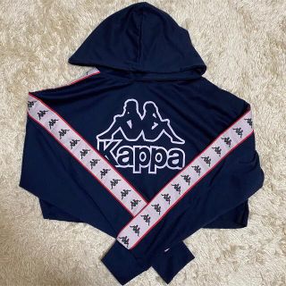 カッパ(Kappa)のkappa ショート丈 クロップド トップス(パーカー)