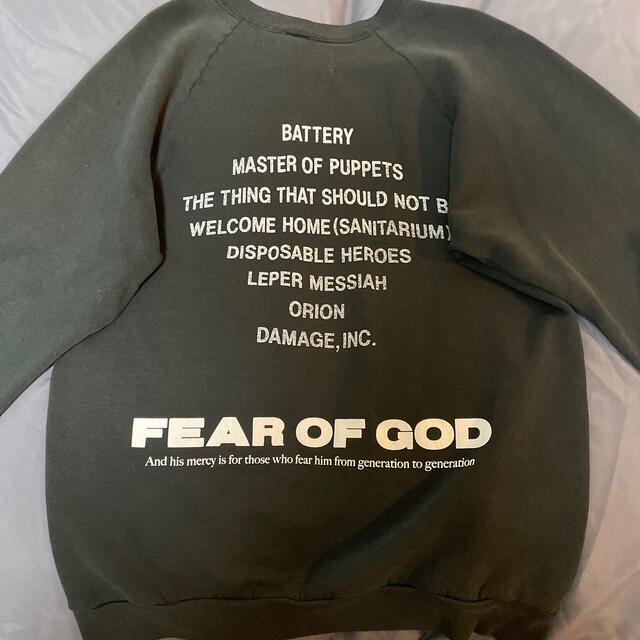 激レア！ FEAR OF GOD 4th ロングTシャツ