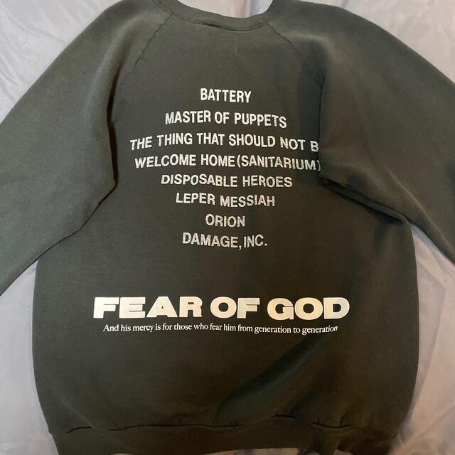 fear of god 4th シャツ