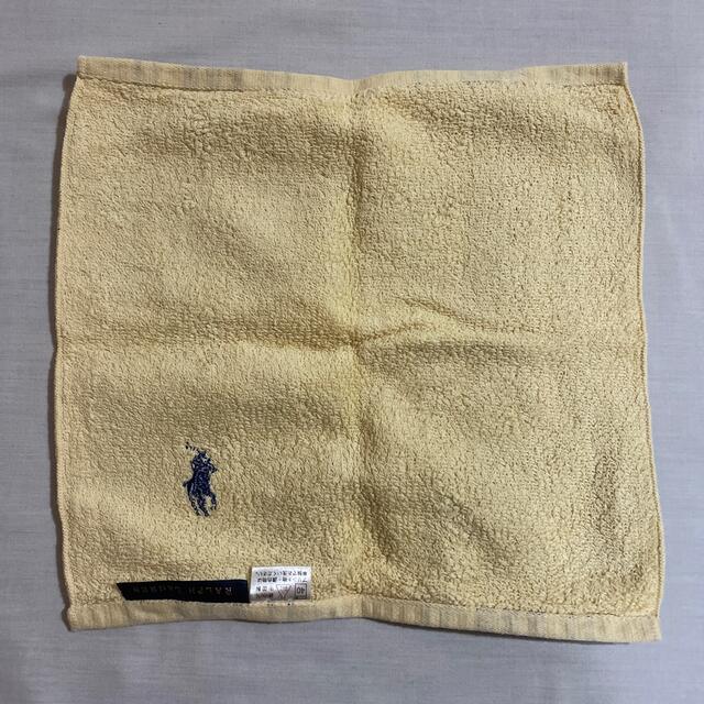 Ralph Lauren(ラルフローレン)のラルフローレン　ガーゼタオルハンカチ　中古品　#1390 メンズのファッション小物(ハンカチ/ポケットチーフ)の商品写真