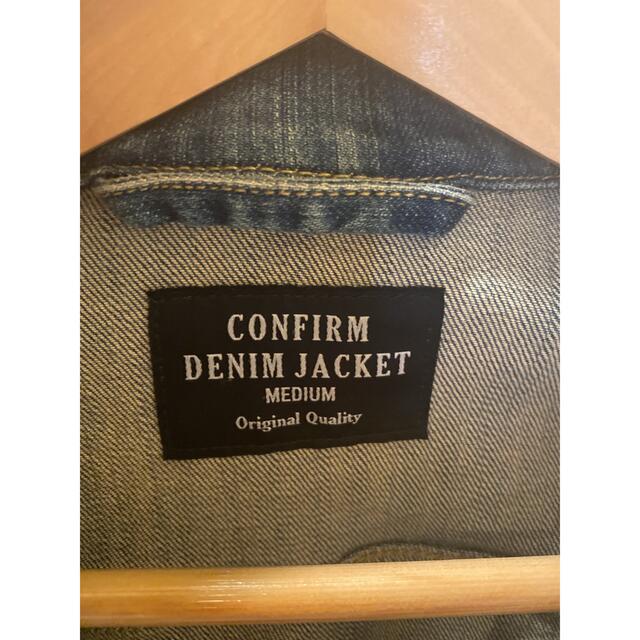ZARA(ザラ)のコンファーム confirm デニムジャケット Gジャン メンズのジャケット/アウター(Gジャン/デニムジャケット)の商品写真