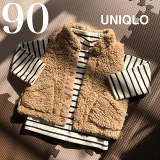 UNIQLO プードルファー モコモコ ベスト アウター ジャケットの通販 by ...