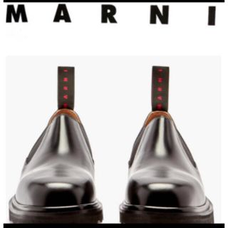 マルニ(Marni)の限界価格！MARNI マルニ サイドゴアシューズ(スリッポン/モカシン)